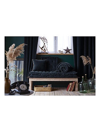 Chemin de lit & Edredon - L'effet papillon - 100% Velours de coton