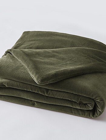 Chemin de lit & Edredon - L'effet papillon - 100% Velours de coton