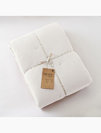 Chemin de lit & Edredon - L'effet papillon - Coton