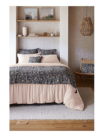 Chemin de lit & Edredon - L'effet papillon - Coton