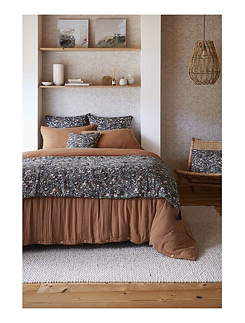 Chemin de lit & Edredon - L'effet papillon - Coton