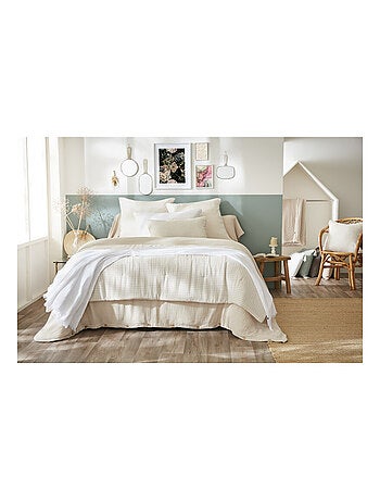 Chemin de lit & Edredon - L'effet papillon - Coton