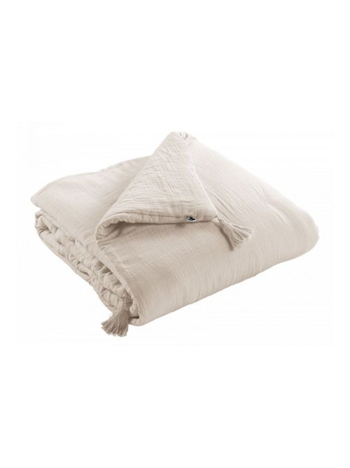 Chemin de lit & Edredon - L'effet papillon - Coton - Kiabi