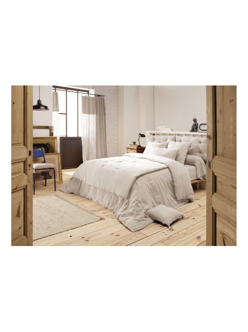 Chemin de lit & Edredon - L'effet papillon - Coton - Kiabi