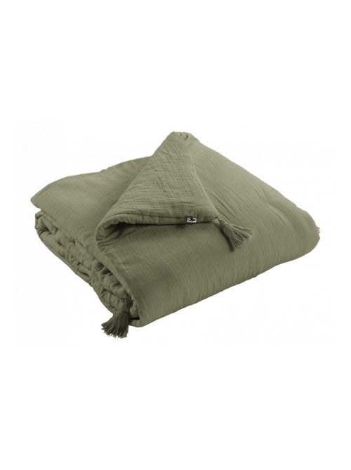 Chemin de lit & Edredon - L'effet papillon - Coton - Kiabi