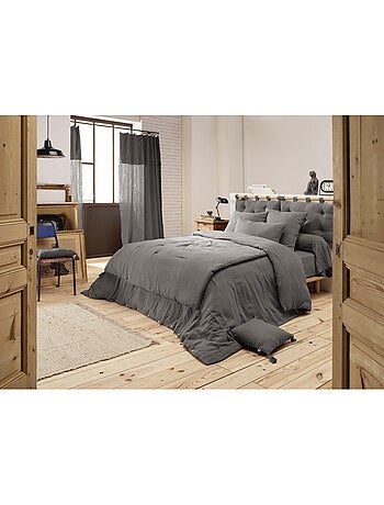 Chemin de lit & Edredon - L'effet papillon - Coton