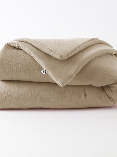 Chemin de lit & Edredon - L'effet papillon - Gaze De Coton - Kiabi