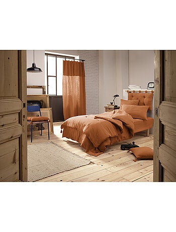 Chemin de lit & Edredon - L'effet papillon - Coton