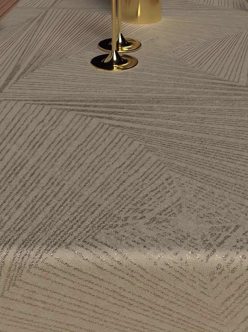 Chemin de table 40x180 cm LUXURY, par Soleil d'Ocre Ecru - Kiabi