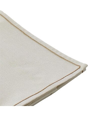 Chemin de table avec feston en jute