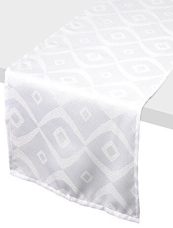 Chemin de table BRUNCH Jacquard