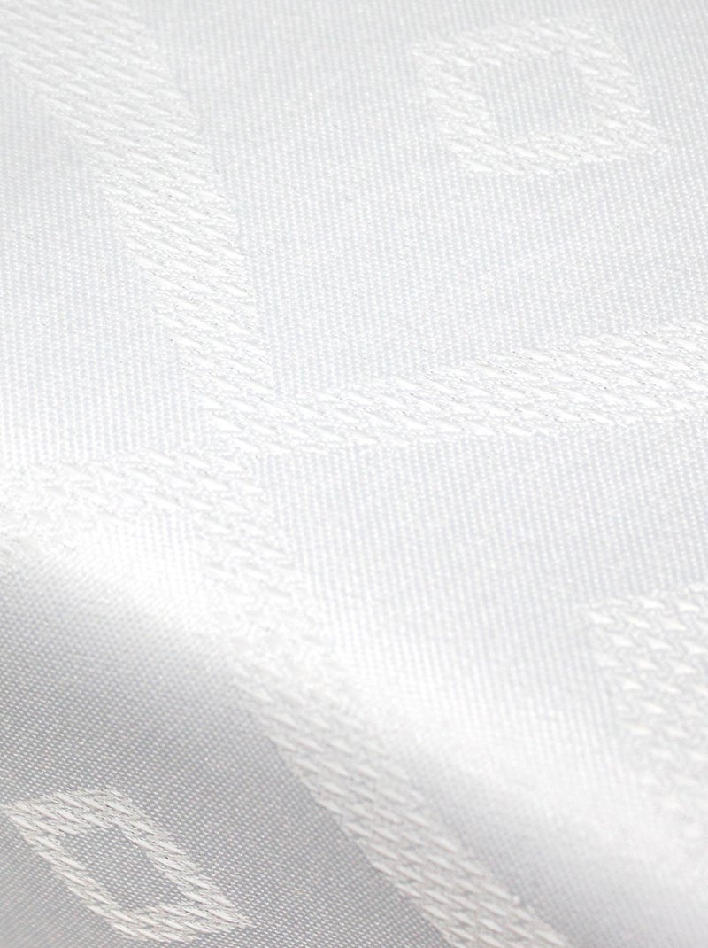 Chemin de table BRUNCH Jacquard Blanc - Kiabi