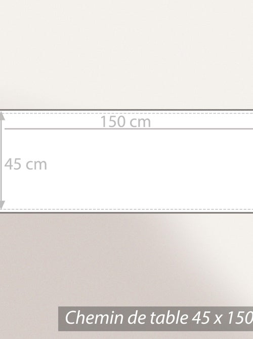 Chemin de table BRUNCH Jacquard - Kiabi