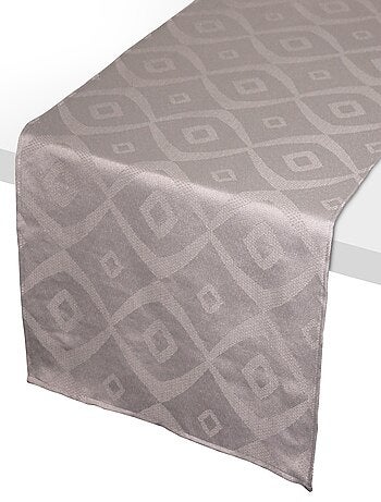 Chemin de table BRUNCH Jacquard