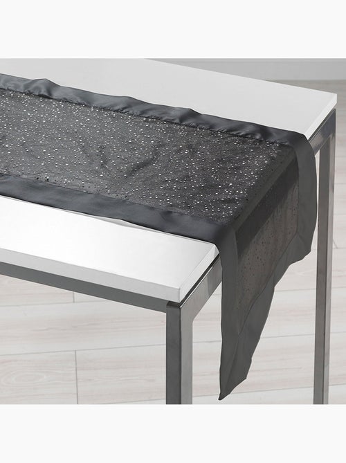 Chemin de table Collection Organza + Satin Festille - Kiabi