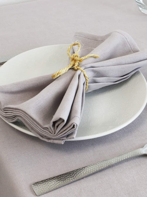 Chemin de table coton lin METIS - Kiabi