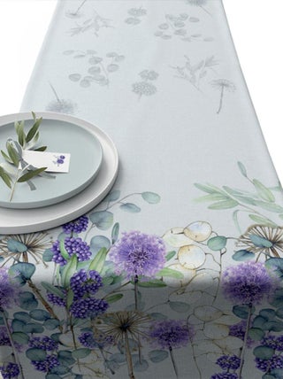 Chemin de table en coton lunaria