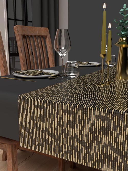 Chemin de table festif imprimé GOLD, par Soleil d'Ocre - Kiabi