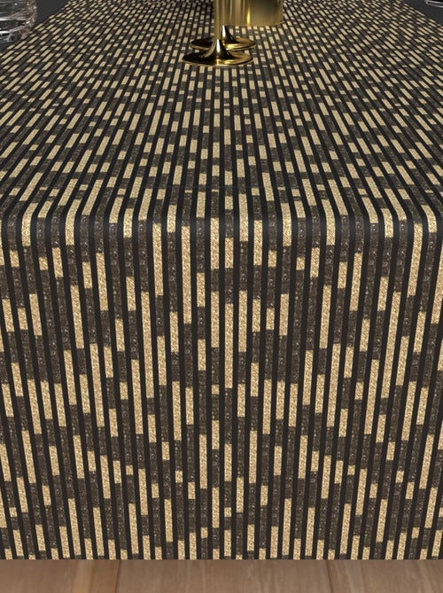 Chemin de table festif imprimé GOLD, par Soleil d'Ocre - Kiabi