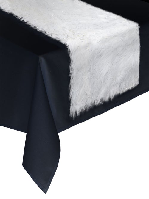 Chemin de table imitation fourrure FANTASY - Kiabi Chemin de table imitation fourrure FANTASY - Kiabi