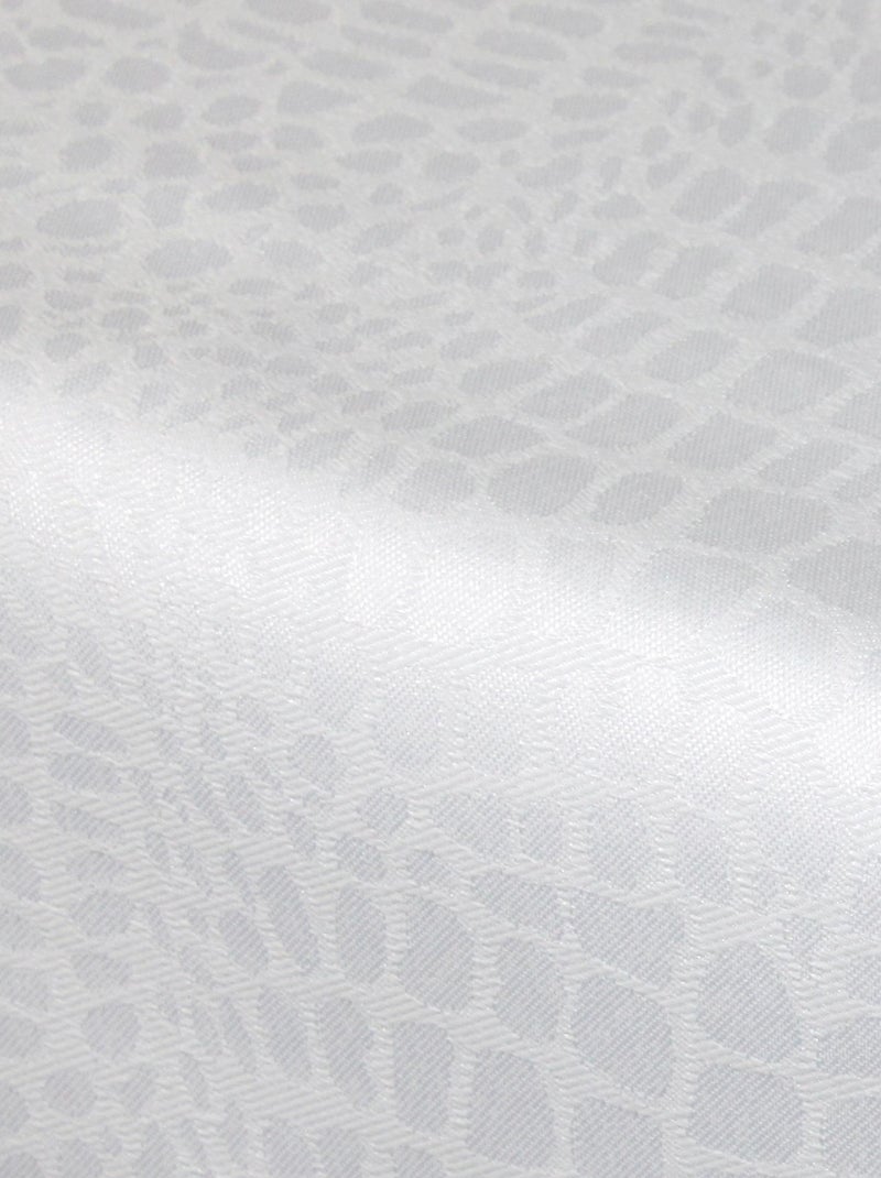 Chemin de table LOUNGE Jacquard Blanc - Kiabi