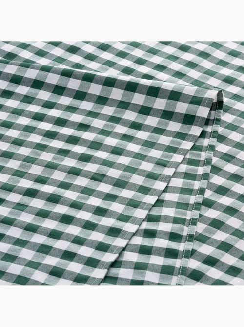 Chemin de table rectangulaire en coton à carreaux vichy, résistant à l'eau - gamusi. - Kiabi