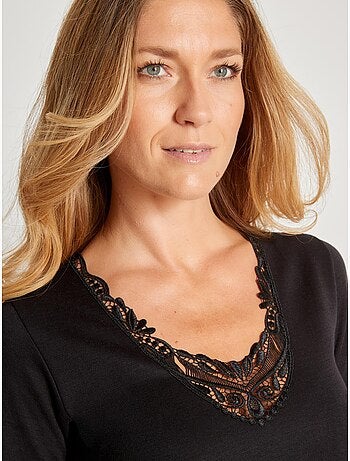 Chemise 10% laine manches courtes