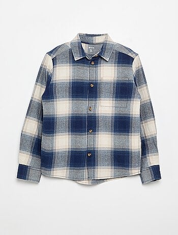 Chemise à carreaux - collection facile à enfiler
