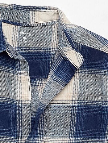 Chemise à carreaux - collection facile à enfiler