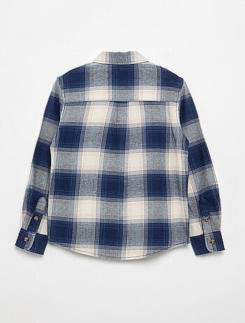 Chemise à carreaux - collection facile à enfiler