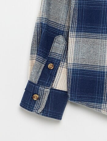 Chemise à carreaux - collection facile à enfiler