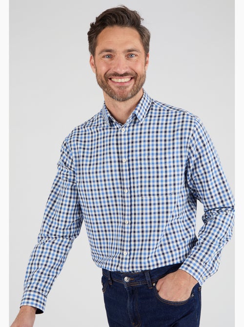 Chemise à carreaux - Damart - Kiabi