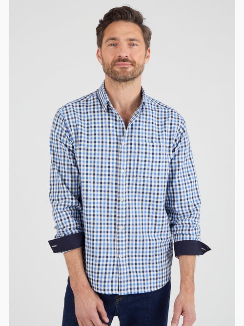 Chemise à carreaux - Damart - Kiabi