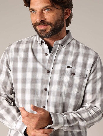 Chemise à carreaux 100 % coton 'Deeluxe'