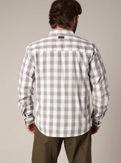 Chemise à carreaux 100 % coton 'Deeluxe' - Kiabi