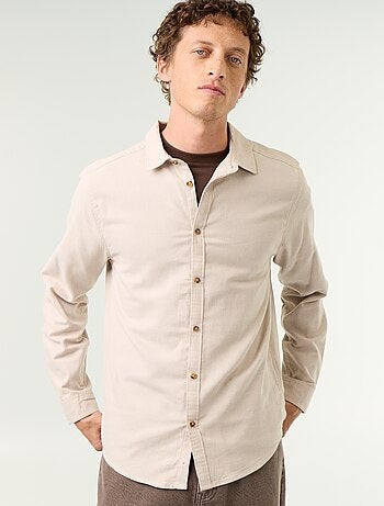 Chemise à carreaux