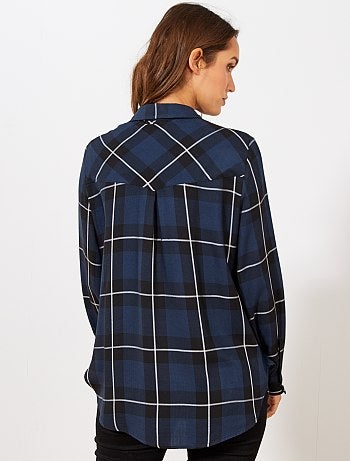 Chemise à carreaux - Kiabi