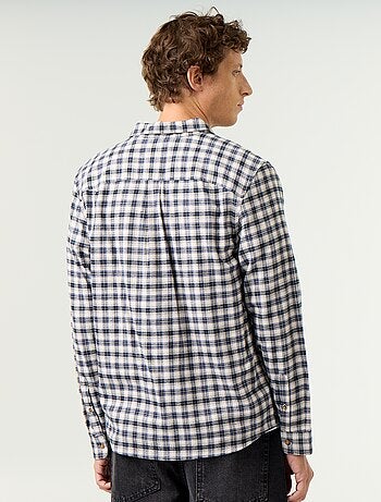 Chemise à carreaux