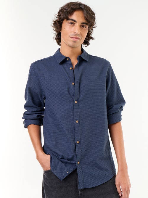 Chemise à carreaux - Kiabi