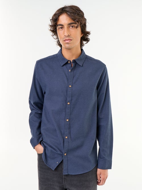 Chemise à carreaux - Kiabi