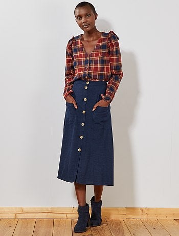 Chemise à carreaux - Kiabi