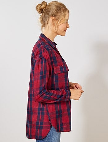 Chemise à carreaux - Kiabi