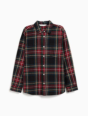 Chemise à carreaux en coton, MO Fashion