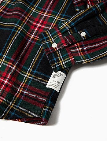 Chemise à carreaux en coton, MO Fashion