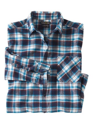 Chemise à Carreaux en Flanelle  - Atlas For Men