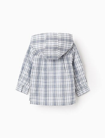 Chemise à Carreaux et Capuche