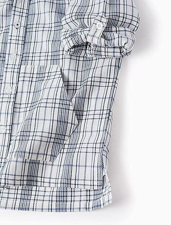 Chemise à Carreaux et Capuche