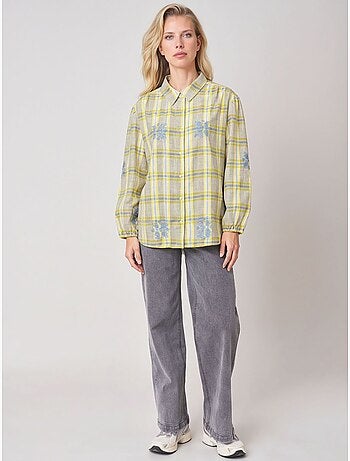 Chemise à carreaux Femme 'Deeluxe'