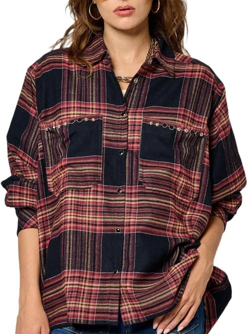 Chemise à Carreaux Femme Kaporal - Kiabi