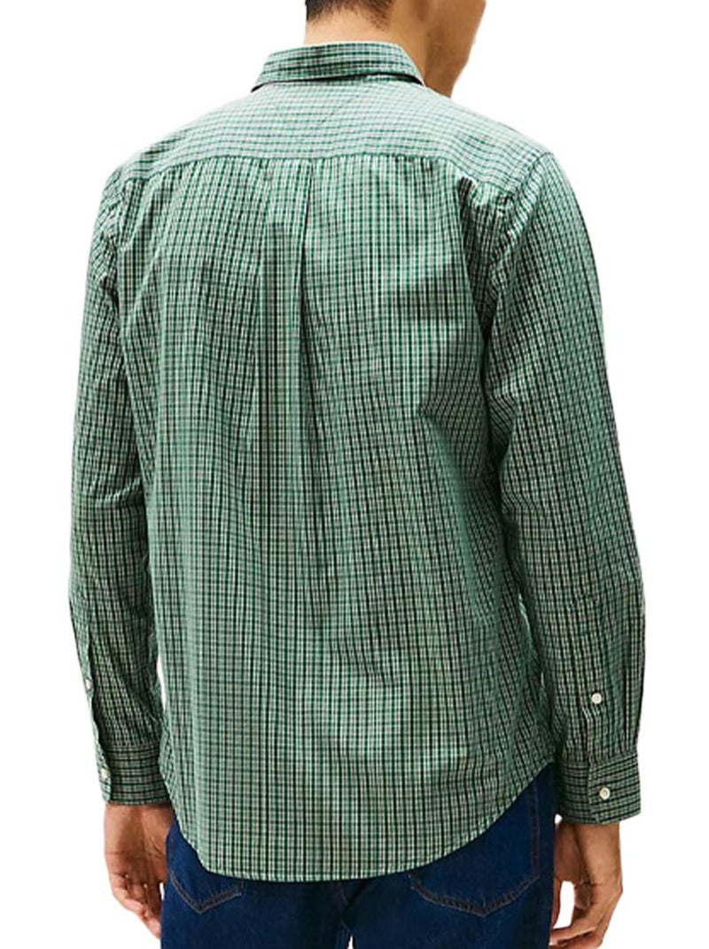 Chemise à carreaux Homme Tommy Hilfiger Vert - Kiabi